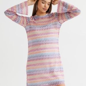 BRAND NEW Lace-knit Dress